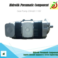 Gear Pump 23A-60-11102 Hydraulic Pump Fits For Komatsu Grader GD511A-1