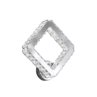 【必登堡】幾何菱形水晶壁燈 C00005(水晶壁燈/壁燈/床頭燈/過道燈/樓梯燈/輕奢/現代簡約)