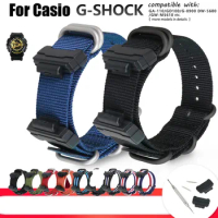 Sports Nylon Watch Strap For Casio G-SHOCK Band Replace Fabric Wristband For Casio GSHOCK GA GD G GW DW GLS 5600 110 Watchbands