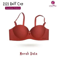 Chelyne BH Seamless 2213 / 2121 Premium Push-Up Bra Tebal Tanpa Kawat Penyangga - Half Cup Bra 32/38
