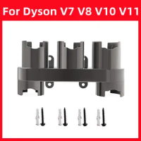 For Dyson V7 V8 V10 V11 Storage Bracket Holder Absolute Vacuum Cleaner Parts Accessories Brush Tool Nozzle Base