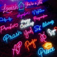 Custom Neon Sign Decoration Led Neon Light Signboard Live Background Wall Decoration Malaysia Ship O