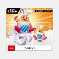 [預售]任天堂 amiibo 卡比的馭天飛行者系列 廚師川崎 ＆ 跳躍之星 - 香港行貨