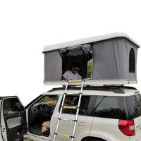 Cheapest Roof Top Fiberglass Truck Car Camping 4 Person Hard Shell Roof Top Tent For Sale