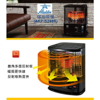 日本 ALADDIN 阿拉丁煤油暖爐AKP-S248K【ZD Outdoor】暖爐 煤油暖爐 保暖 免插電 戶外暖爐 行動暖爐 露營