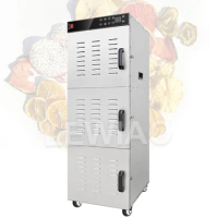 Food Dehydrator Fruit Dryer Machine Vegetable Meat Snacks Dehydration Dryer Trays Stainless Steel Commercial 30 Layer 110V/220V