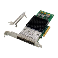 การ์ดเครือข่ายเซิร์ฟเวอร์, PCE X8 BCM57840, การ์ดเครือข่ายไฟเบอร์ SFP + 10G, การ์ดเครือข่ายอีเทอร์เน