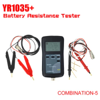 New Original Four-line YR1035 Lithium Battery Internal Resistance Meter Tester YR 1035 Detector 18650 Dry Battery Combination 5