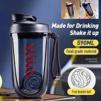 Botol Shaker 590ml Botol Botol Minum Gym Shaker Protein Shaker Protein Shake Diet Botol Minum Shaker