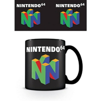 【任天堂】N64主題馬克杯(黑) / NINTENDO