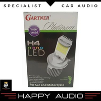 Gartner LED H4 Nano Terang Maksimal Fokus Super Bright untuk Mobil