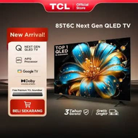 [Next Gen QLED] TCL 85 inch T6C - 4K Google TV - HVA Panel HDR 10+ - Dolby Vision & Atmos - AiPQ Pro