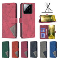 Luxury Business Wallet Magnetic Buckle Flip Leather Case for Xiaomi 14 Pro 14 13T Civi 3 5G Poco F5 5G 13 Ultra 13 Pro 12 Civi 2
