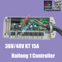 C Ebike KT Hailong 250W 350W 15A Controller 36V 48V Hailong Battery Case Controller For Bafang AKM Hub Motor Julet WP Cable Plug