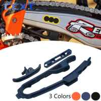 Motorcycle Swingarm Chain Slider Kit Chain Guide Brake Hose Clamp For KTM XSF450 SXF250 Factory Edition 450SMR SXF350 690ENDURO