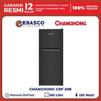 Kulkas 2 Pintu Changhong CRF208 / CRF-208
