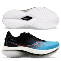 【SAUCONY 索康尼】KINVARA PRO 男款 碳板 路跑鞋 一般楦(S20847-210 芝加哥 風城藍 慢跑鞋 碳纖維板 8MM)
