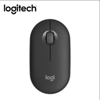 【APP下單點數9%送】 Logitech 羅技 Pebble M350 鵝卵石無線滑鼠 (黑色)