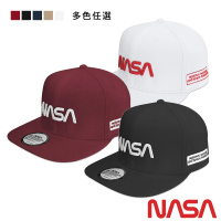 NASA SPACE 正版授權太空系列 潮流字母Logo嘻哈帽/鴨舌帽 NA30003B(5色可選)