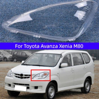 For Toyota Avanza Xenia M80 Car Front Headlight Lens Cover Transparent Lampshade Auto Case Headlamp Glass Lampshade