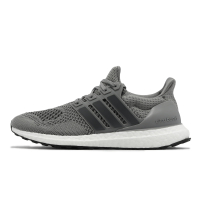 adidas 慢跑鞋 Ultraboost 1 男鞋 灰 黑 緩震 運動鞋 路跑 愛迪達 HQ4200
