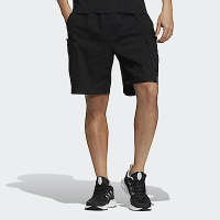 Adidas St Cargo Sht [HM2984] 男 短褲 運動 休閒 寬鬆 工作風口袋 輕量透氣 愛迪達 黑