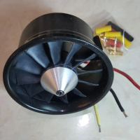 EDF 64mm 12 blade 2822 3800KV Brushless Motor 1000w Thrust 1702g Aero