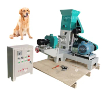 Dry dog food production extruder / pet dog food extruder machine