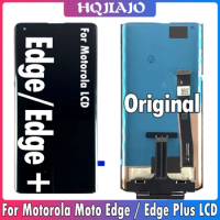 Original For Motorola Moto Edge XT2063-3 LCD Touch Screen Digitizer For Moto Edge+ XT2061-3 Display Touch For Moto Edge Plus LCD