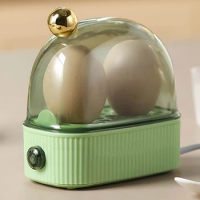 220V Rapid Egg Cooker Automatic Power Off Breakfast Egg Machine Multi-function &amp; Mini Kitchen Utensil Gift