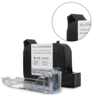 Black Printers Ink Refill Hand Printers Cartridge Quick Drying and Longlasting Works with 2588K+ Printers Models 12.7mm