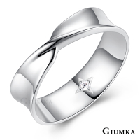 GIUMKA純銀戒指尾戒 S925純銀情侶戒指 浪漫相約男女情人對戒 單個價格(共2款)MRS07095