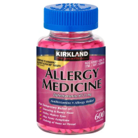 Kirkland Signature Allergy Medicine Diphenhydramine HCI 25 mg 600 tablets