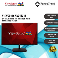 Real and effective Viewsonic VA2432-H 24" 1080p 75Hz SuperClear IPS Technology Monitor with Frameles