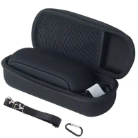 Shockproof Wireless Speaker Storage Bag EVA Hard Carrying Case Adjustable Strap Travel Protective Cover for Harman Kardon LUNA