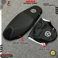 Kulit Jok Motor Akna Fortunate Jaitan Tengah X Catur 3D
