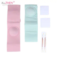 2pcs Elastic Cotton Strap For 0-1 Years Old Baby Children Infant Kids Umbilical Hernia Therapy Treatment Belt Breathable Bag