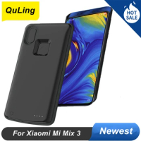 QuLing 6500 Mah For Xiaomi Mix 3 Battery Case Phone Stand Mi Mix 3 Cover Smart Power Bank For Xiaomi Mix 3 Battery Charger Case
