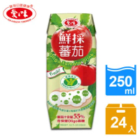 【愛之味】鮮採蕃茄汁Oligo利樂包250ml(24入/箱)