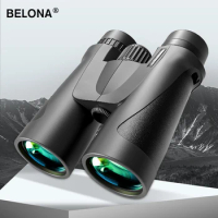 Professional Powerful Military Binoculars for Hunting and Tourism, BAK4 Prism, FMC HD, Visible at Low Light, 8x42, 10x42, 12X42