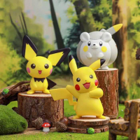 New Pokemon Action Figures Kawaii Pikachu Pichu Togedemaru Alola Raichu Mimikyu Car Decoration Anime Figures Toy Gift For Kids