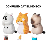 1Pcs/3Pcs Fun Mini Cat Mystery Box Cute Anger and distress expression cat Blind Box Children's Birthday Christmas Gift