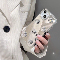 เคสโทรศัพท์กระจกเพชร, ดีไซน์ 3 มิติ, เข้ากันได้กับ IQOO 13, Neo, Neo 10, 9, 9s, Z9S, Pro Plus, 8, Pr
