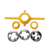 Bộ làm ren ống PVC chất lượng cao [kho hàng] (1/2″-3/4″-1″) Bộ cờ lê ren ống có độ cứng cao Bộ cờ lê