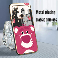 Strawberry bear Lotso phone case for Xiaomi Poco C40,bear pattern,cute,TPU material,bear,cover Ponse