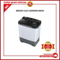 MESIN CUCI SANKEN 2 TABUNG TW 8900 KAPASITAS 8KG