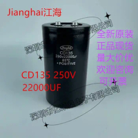 Jianghai CD135 250V22000UF Wire cutting spot welding machine storage power inverter electrolytic capacitor 200V