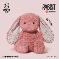 TOP (JOOKI RABBIT) Thỏ Bông Jooki Tai Hoa Lông Mềm Nhiều Màu hàng chính hãng. Thú nhồi bông thỏ đáng