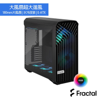 Fractal Design Torrent Black RGB TG Light Tint 電腦機殼-黑-RGB