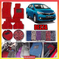 3Pcs/Set Carpet Perodua Bezza 12MM & 18MM Anti Slip Coil Mat Car Carpet Kereta